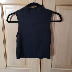 Babaton Sculpt mock neck top